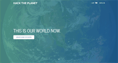 Desktop Screenshot of hacktheplanet.com